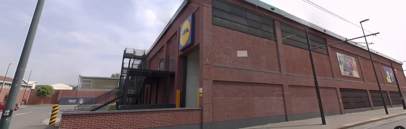Facciata Lidl Via Bologna 120 Torino Mattonflex